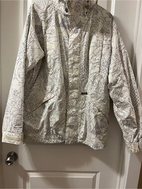 Burton Cream Logo Hooded Jacket